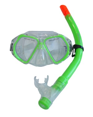 Dětská potápěčská sada BROTHER zelená P1569-98