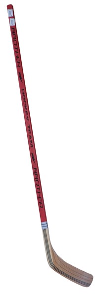 ACRA Laminovaná hokejka BROTHER pravá 135cm - červ