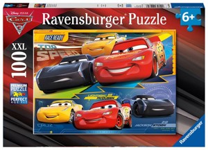 PUZZLE Ravensburger - Disney Auta 3, 100 dílků XXL