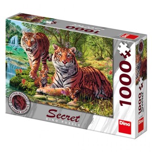 PUZZLE Tygři 1000 dílků secret collection