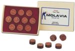 Vrstvená lepící kůže MOLAVIA - 14 mm - medium