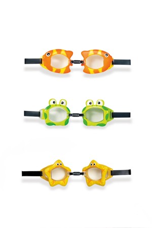 INTEX Brýle plavecké Fun 3 barvy