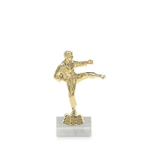 Figurky Karate muž - zlatý