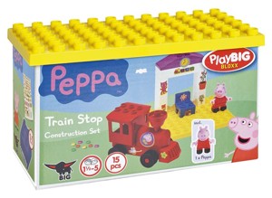 BIG - PlayBig BLOXX Peppa Pig železniční zastávka