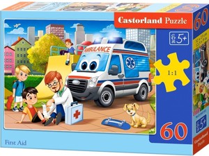 Puzzle Castorland 60 dílků - První pomoc