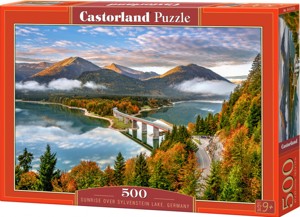 Puzzle Castorland 500 dílků - Východ nad Sylvenste