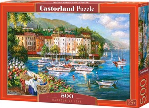 Puzzle Castorland 500 dílků - Přístav lásky