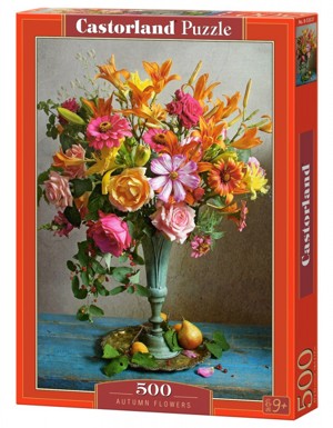 Puzzle CASTORLAND 500 - Podzimní květiny