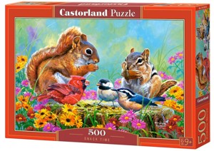 Puzzle Castorland 500 dílků - Veverky