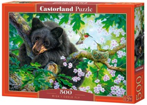Puzzle Castorland 500 dílků - Medvěd na stromě
