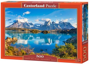 Puzzle Castorland 500 dílků - Torres Del Paine, Pa