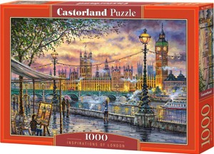 Puzzle Castorland 1000 dílků - Londýnské inspirace