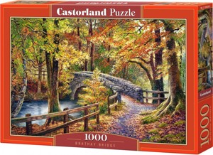 Puzzle Castorland 1000 dílků - Most v městě Bratha