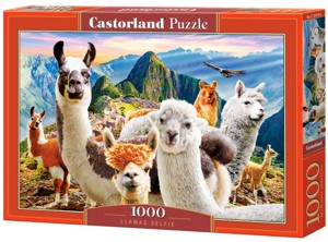 Puzzle Castorland 1000 dílků - Lamy