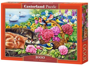 Puzzle Castorland 1000 dílků - Líná neděle