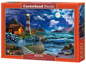 Puzzle Castorland 1000 dílků - SAILORS NIGHT
