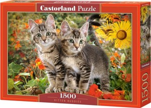 Puzzle Castorland 1500 dílků - Kočičí kamarádi