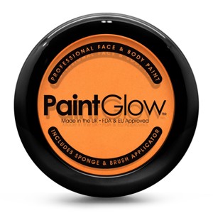 Barva na obličej Paint Glow oranžová v pudřence 