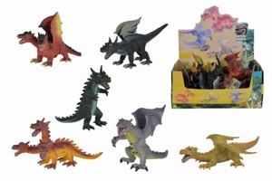 Simba Figurky draků, 12 DP, 17-25 cm, 6 druhů