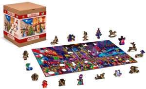 Dřevěné puzzle - Nový rok L 505 dílků