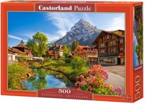 Puzzle CASTORLAND 500 - Kandersteg, Švýcarsko