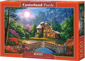 Puzzle 1000 - CASTORLAND Chalupa v měsíčním svitu