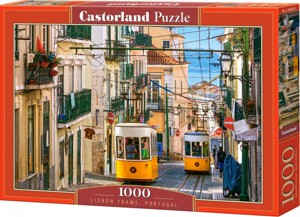 Puzzle 1000 - CASTORLAND Lisabonská tramvaj