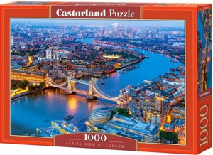 Puzzle 1000 - CASTORLAND Letecký pohled na Londýn