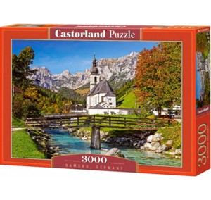 Puzzle 3000 - CASTORLAND Ramsau, Německo