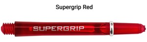 Násadky na šipky Harrows Supergrip červené dlouhé