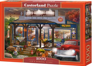 Puzzle 1000 - CASTORLAND Jebův krámek se zbožím