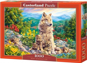 Puzzle 1000 - CASTORLAND Nová generace vlků
