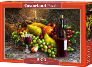 Puzzle 1000 - CASTORLAND Ovoce a víno