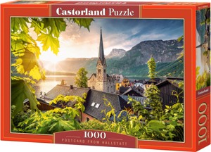 Puzzle 1000 - CASTORLAND Pohled z Hallstattu