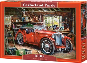 Puzzle 1000 - CASTORLAND Veterán v garáži