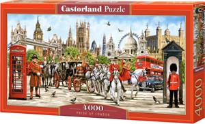Puzzle 4000 - CASTORLAND Pýcha Londýna