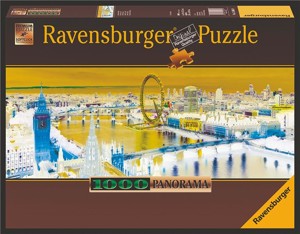 PUZZLE Ravensburger - Londýn 1000 dílků Panorama