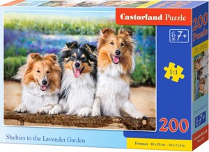 Puzzle Castorland 200 dílků premium - Kolie v Leva