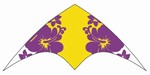 Létající drak CONQUERAIR - Flower Boost (115x50cm)