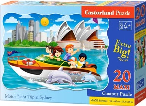 Puzzle CASTORLAND - 20 MAXI Výlet na lodi v Sydney