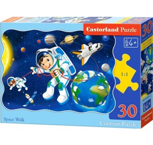 Puzzle CASTORLAND - 30 dílků - Vesmírná chůze