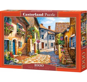 Puzzle 1000 - CASTORLAND Cesta skrz vesničku