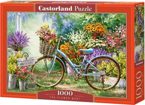 Puzzle 1000 - CASTORLAND Květinový trh