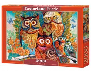 Puzzle 2000 - CASTORLAND Sovy