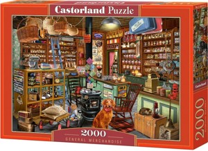 Puzzle 2000 - CASTORLAND Pejsek v obchodě