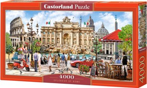 Puzzle 4000 - CASTORLAND Krása Říma