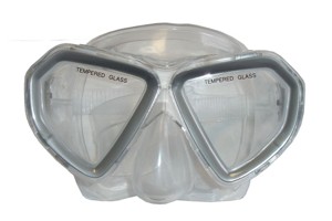 BROTHER P59955 Brýle potápěčské dětské šedé