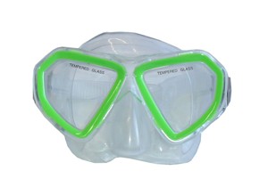 BROTHER P59955 Brýle potápěčské dětské zelené