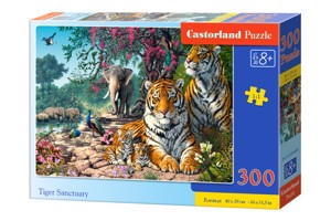 Puzzle 300 dílků - Tygří rezervace