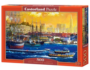 Puzzle Castorland 500 dílků - SAN FRANCISCO HARBOU